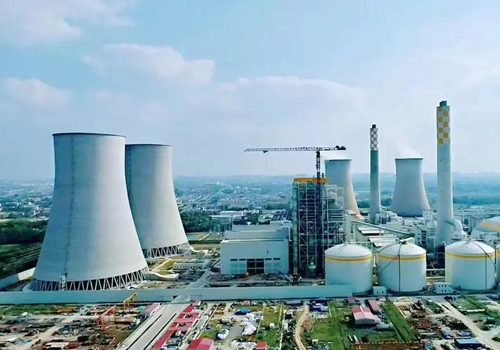 阜阳华润电厂2×660MW超超临界燃煤机组高位收水冷却塔